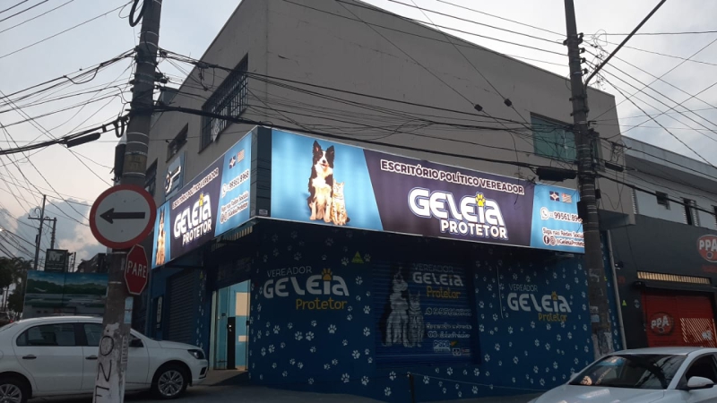 Letras Caixa no Parque Continental | Guarusign