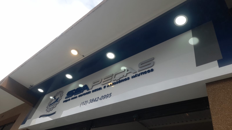 Placas de ACM no Bairro Tanque Grande | Guarusign