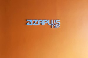 Letras Caixa em  Água Azul | Guarusign