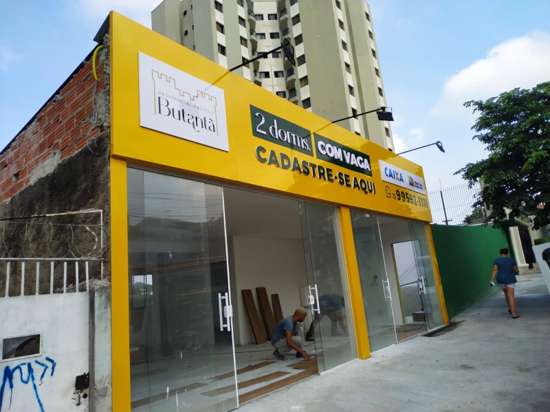 Fachadas em ACM na Freguesia do Ó Exemplo 2 | Guarusign