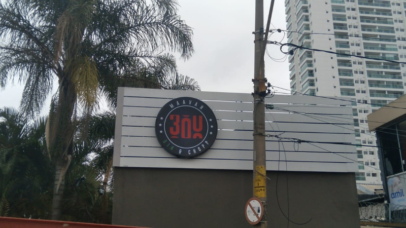 Placas de ACM na Casa Verde Exemplo 3 | Guarusign