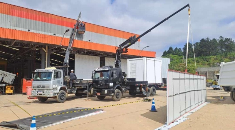 Revestimento em ACM no bairro Cachoeirinha Exemplo 2 | Guarusign