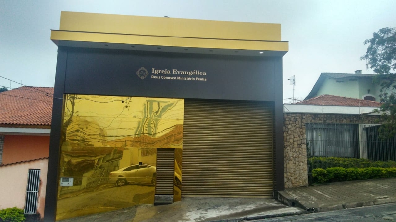 Revestimento em ACM no São João Exemplo 3 | Guarusign